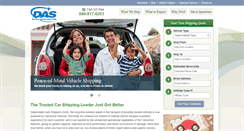 Desktop Screenshot of dasautoshippers.com