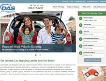 Tablet Screenshot of dasautoshippers.com